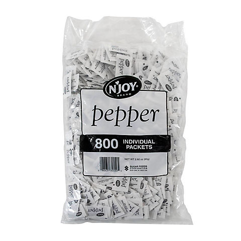N'joy Pepper Packets, 24 pk./800 ct.
