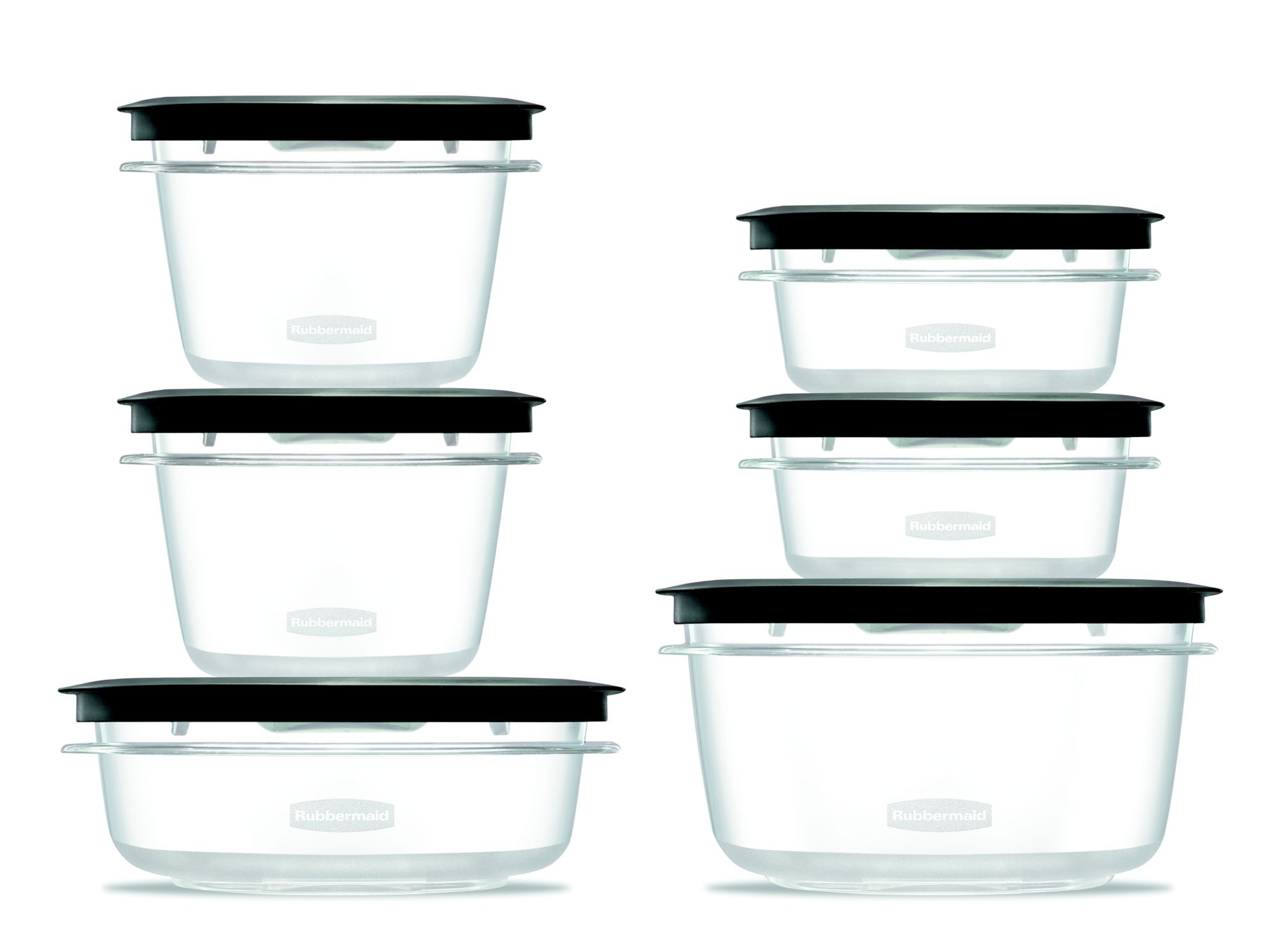 Rubbermaid Premier Food Storage Containers, 12Pc