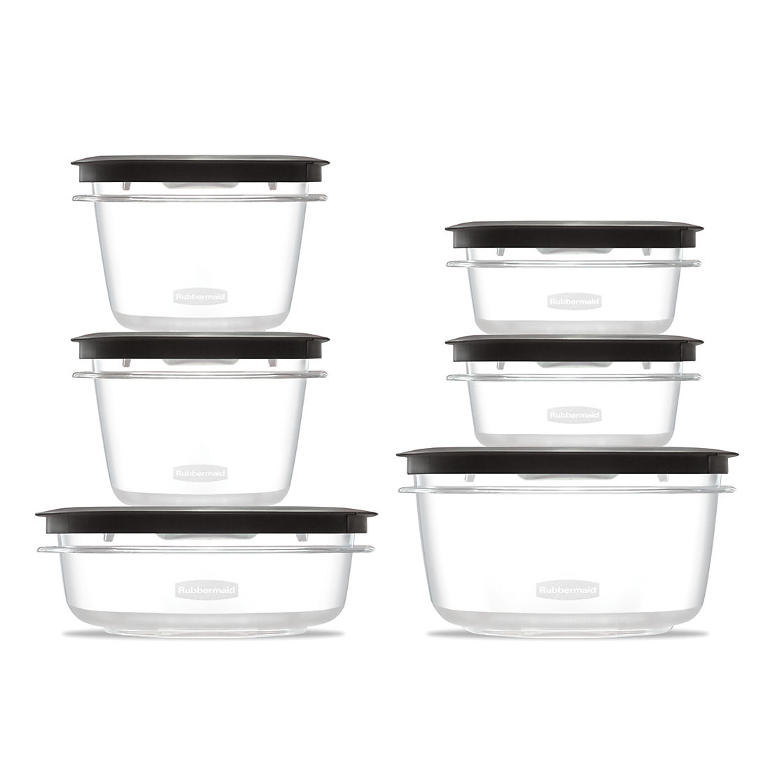 Rubbermaid Premier Food Storage Containers, 12Pc