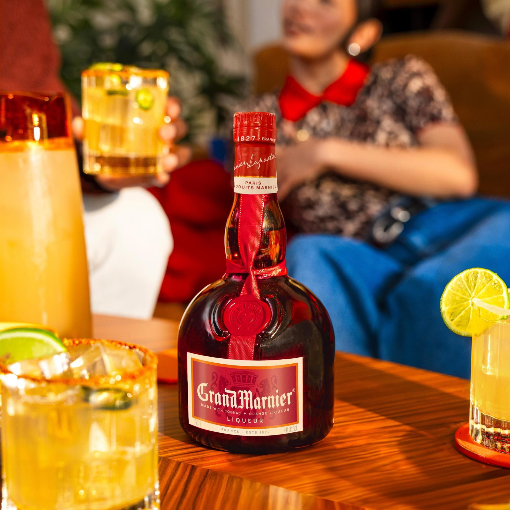 Grand Marnier Cognac & Orange Cordon Rouge Brandy Liqueur, 40% ABV, 750ml