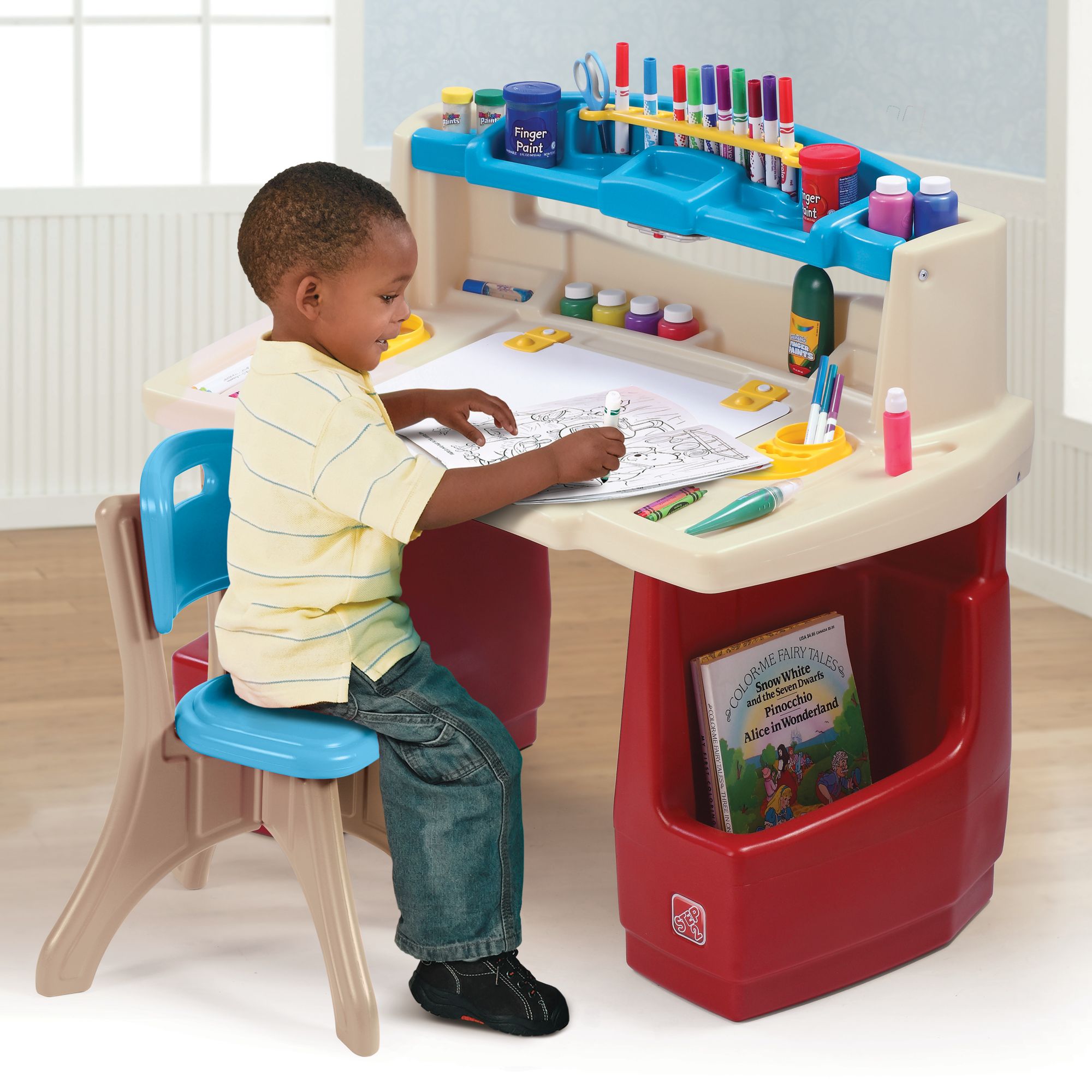 Step2 Deluxe Art Master Desk Bjs Wholesale Club