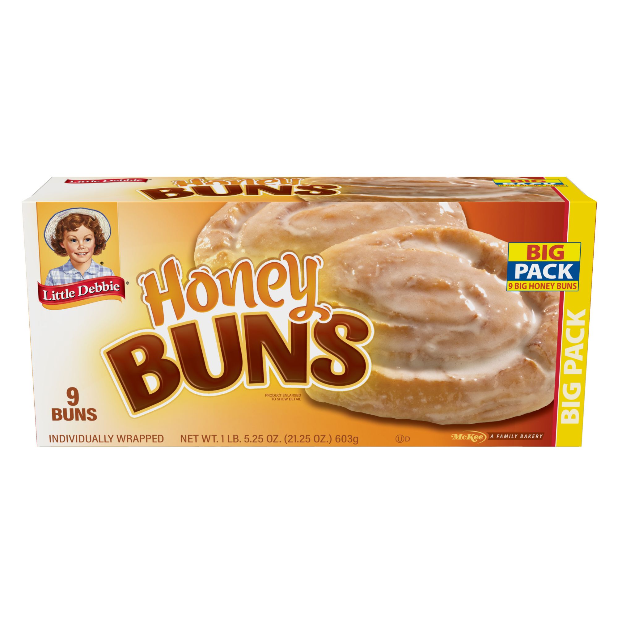 Duchess Honey Buns 18 Count 3 oz Each