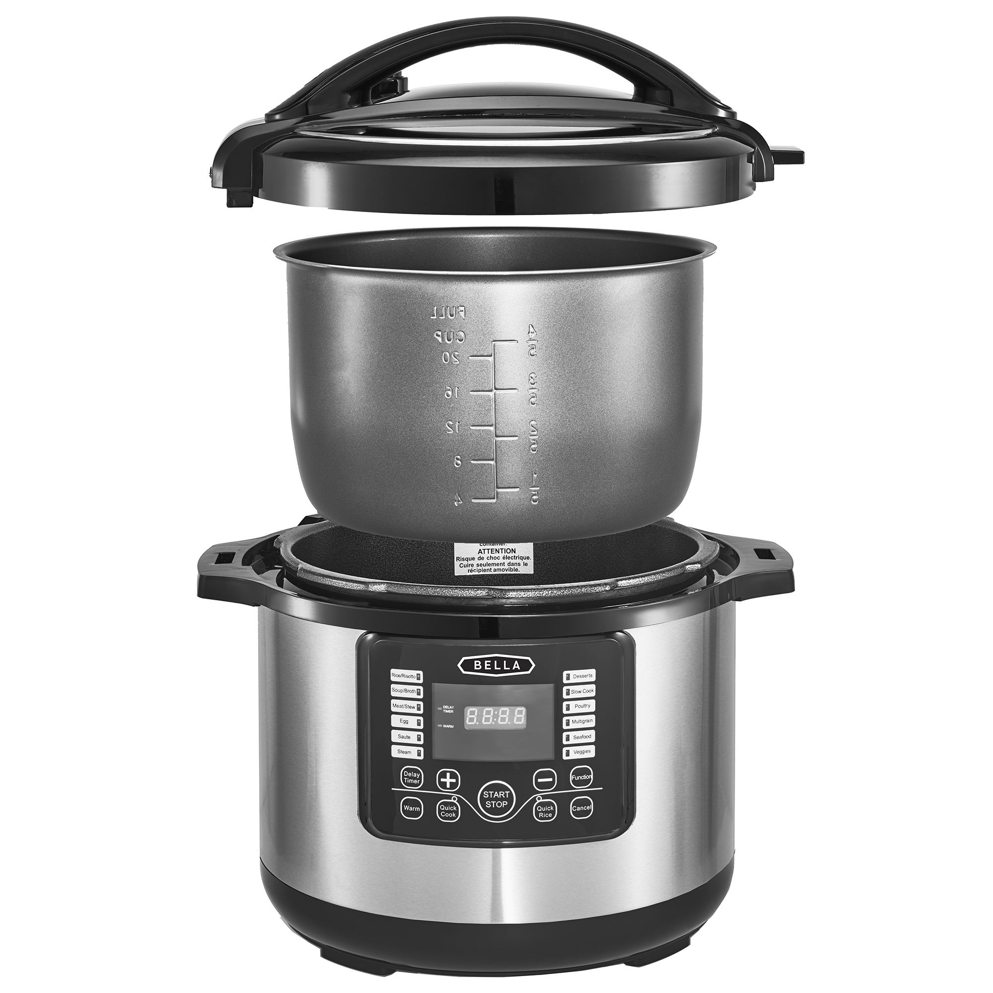 Bella Multi Cooker 10-Qt. with Digital Display