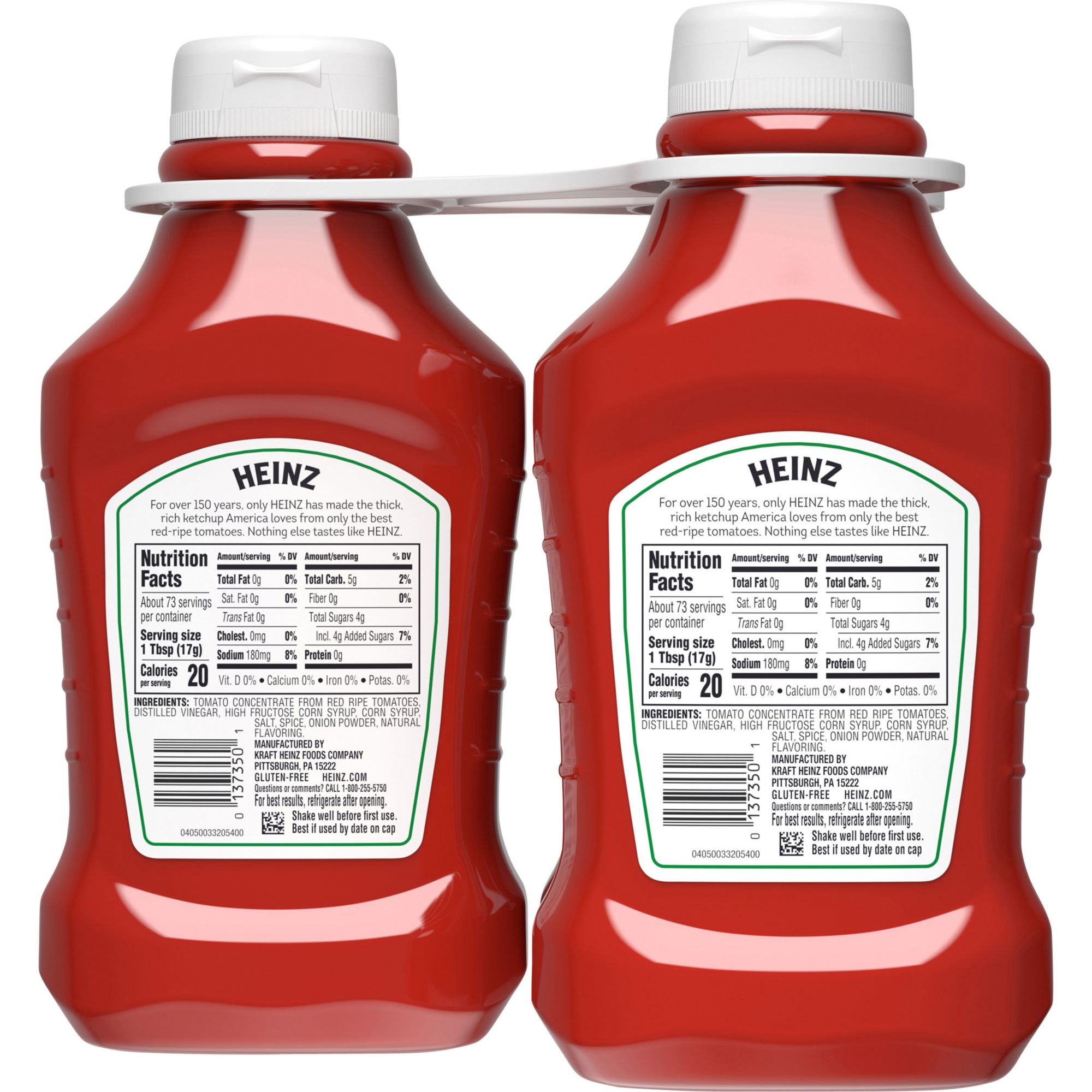 Heinz, Tomato Ketchup, 44 oz, 3-Count