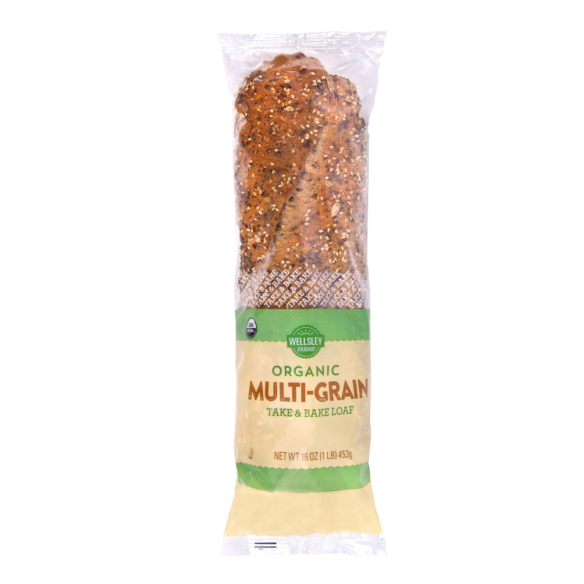 Bjorg Organic 3 Grain Wholemeal Bread, pre-sliced