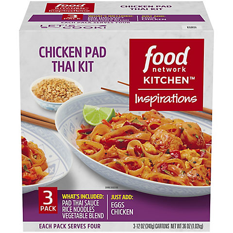 Food Network Chicken Pad Thai Dinner Kit, 3 pk./12 oz.