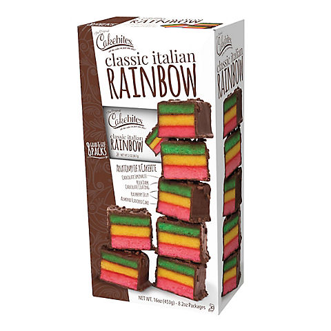 Cakebites Classic Italian Rainbow, 8 ct.