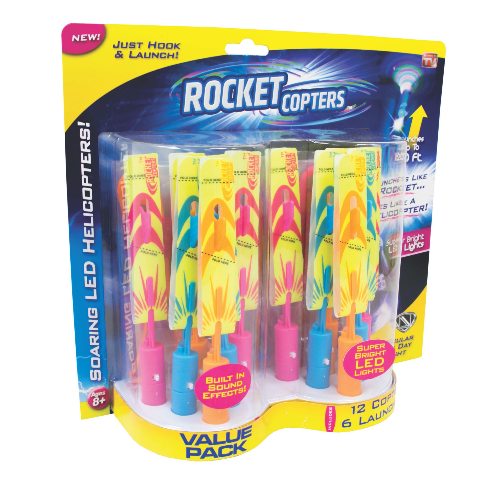 light up slingshot rocket