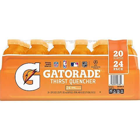 Gatorade Thirst Quencher Orange Sports Drink, 24 pk./20 fl. oz.