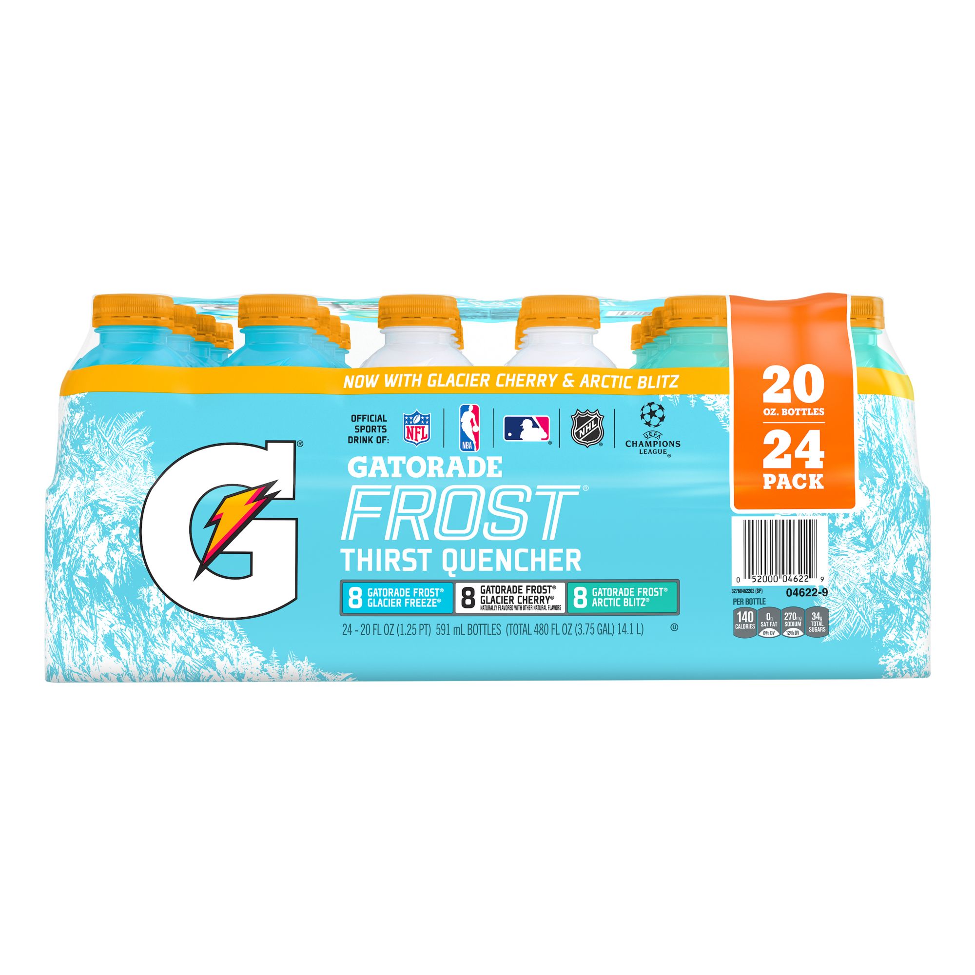 GATORADE® FROST GLACIER FREEZE | 20OZ - (24 Pack) — Chicago City  Distributors, Inc.