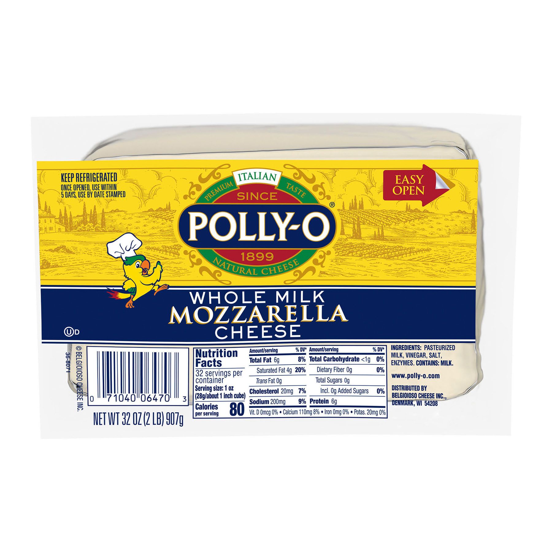 Galbani Whole Milk Ricotta Cheese, 32 oz (Refrigerated)