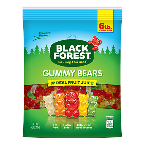 Black Forest Gummy Bears, 6 lbs.