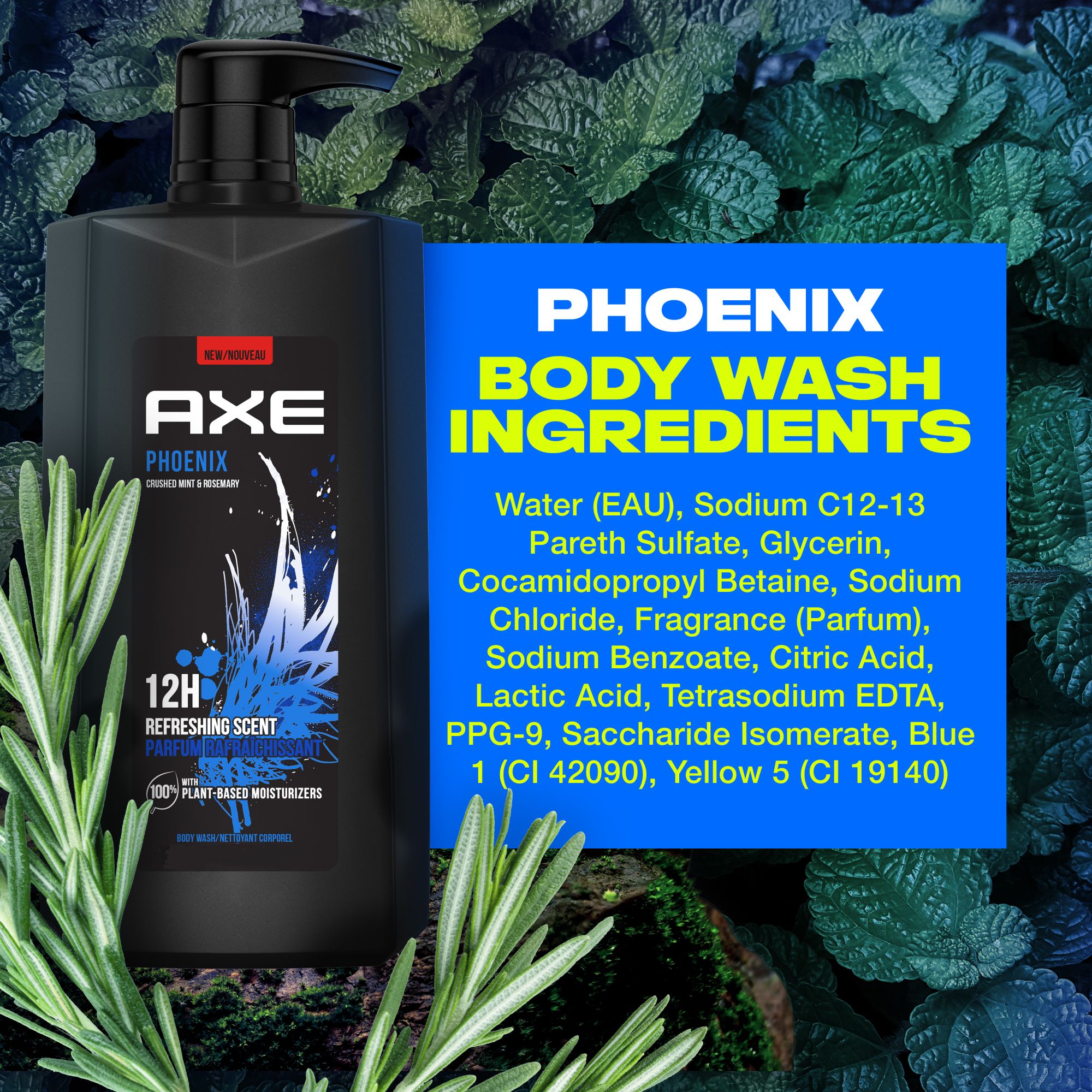 Axe phoenix shower deals gel