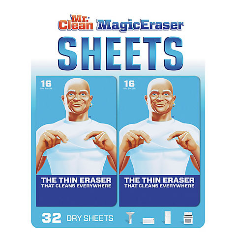 Mr. Clean Magic Eraser Disposable Cleaning Sheets, 2 pk./16 ct.