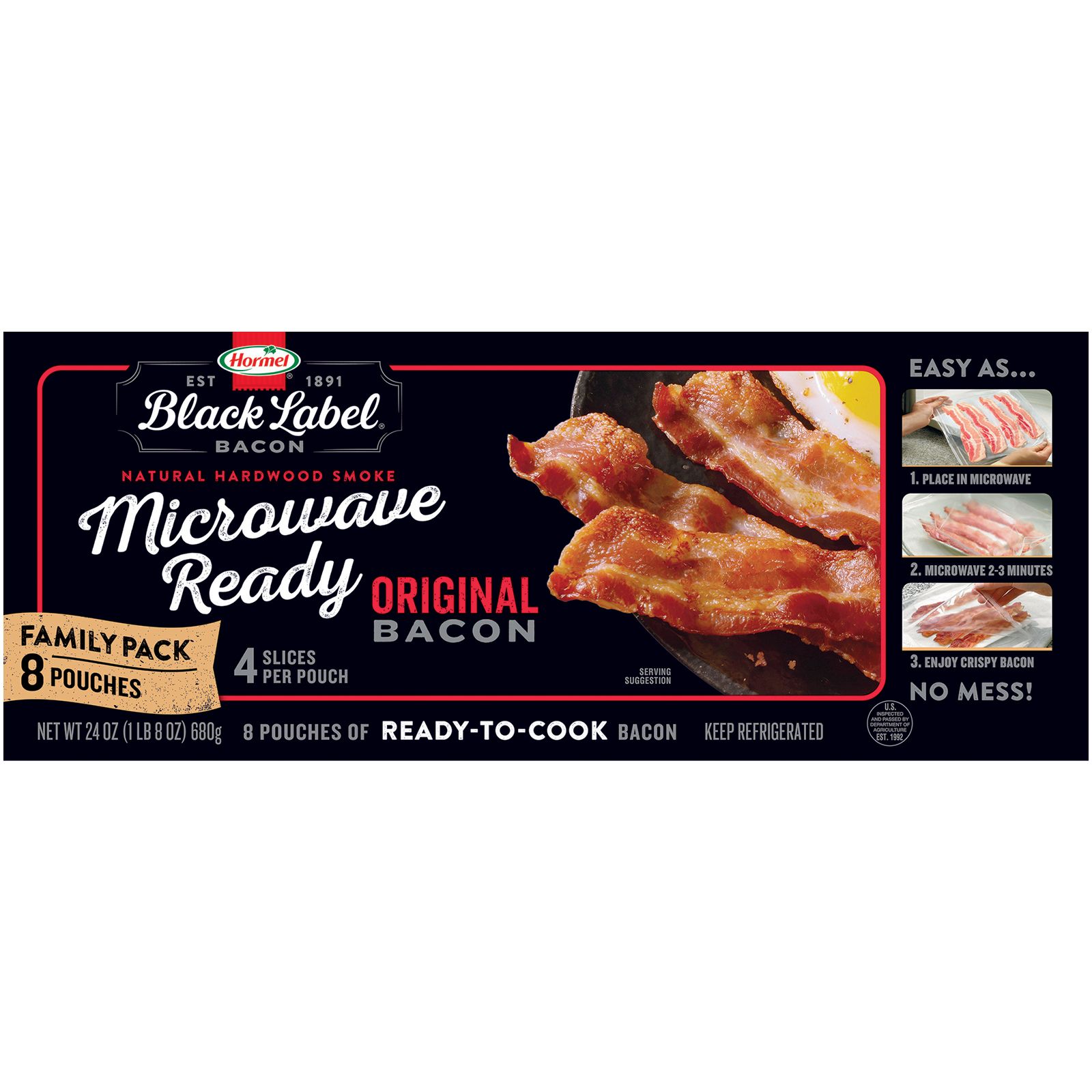 Microwave Bacon (Pig bacon) » Microwave Addicts