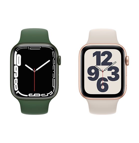 Photo of two Apple Watches