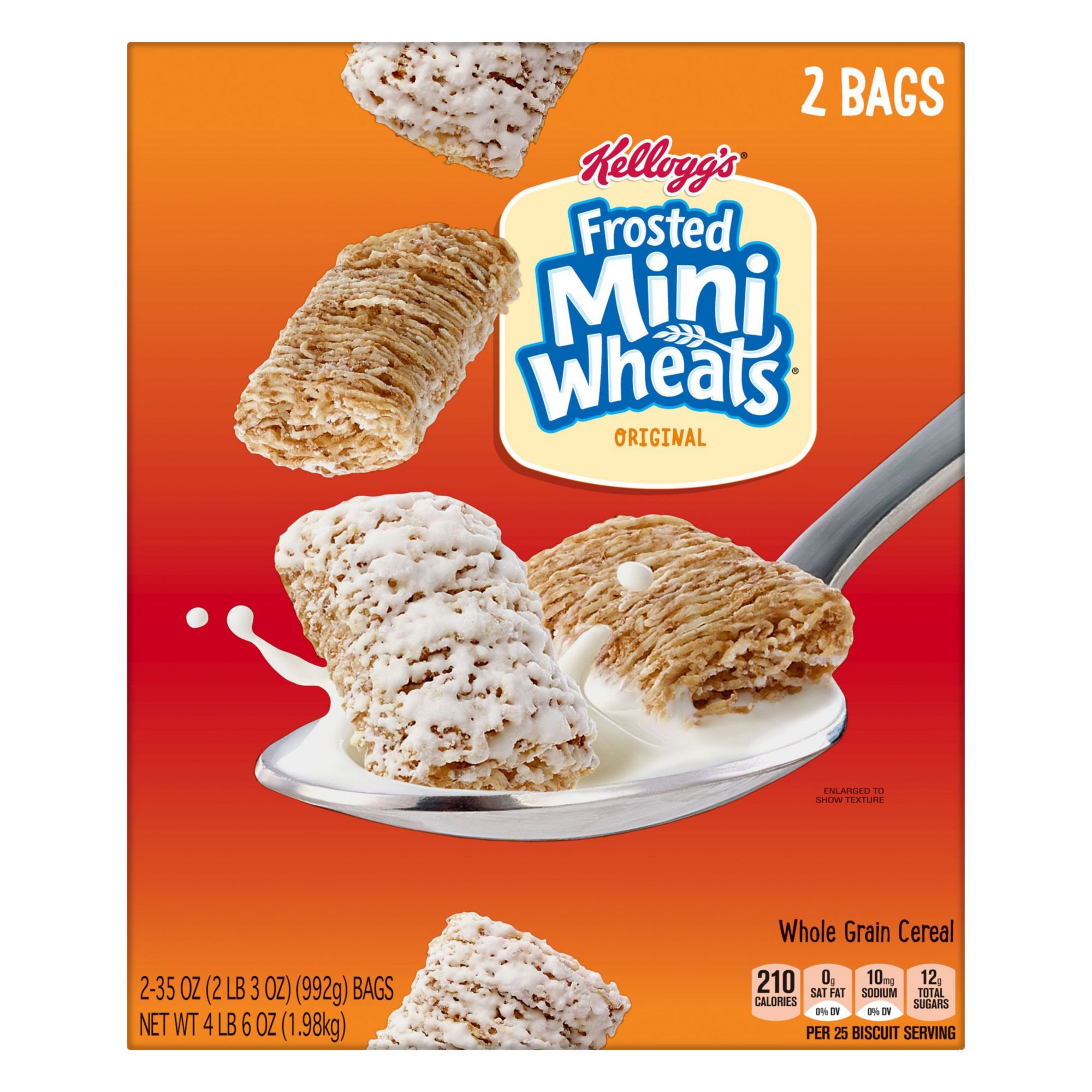 Kellogg S Frosted Mini Wheats Original Bjs Wholesale Club