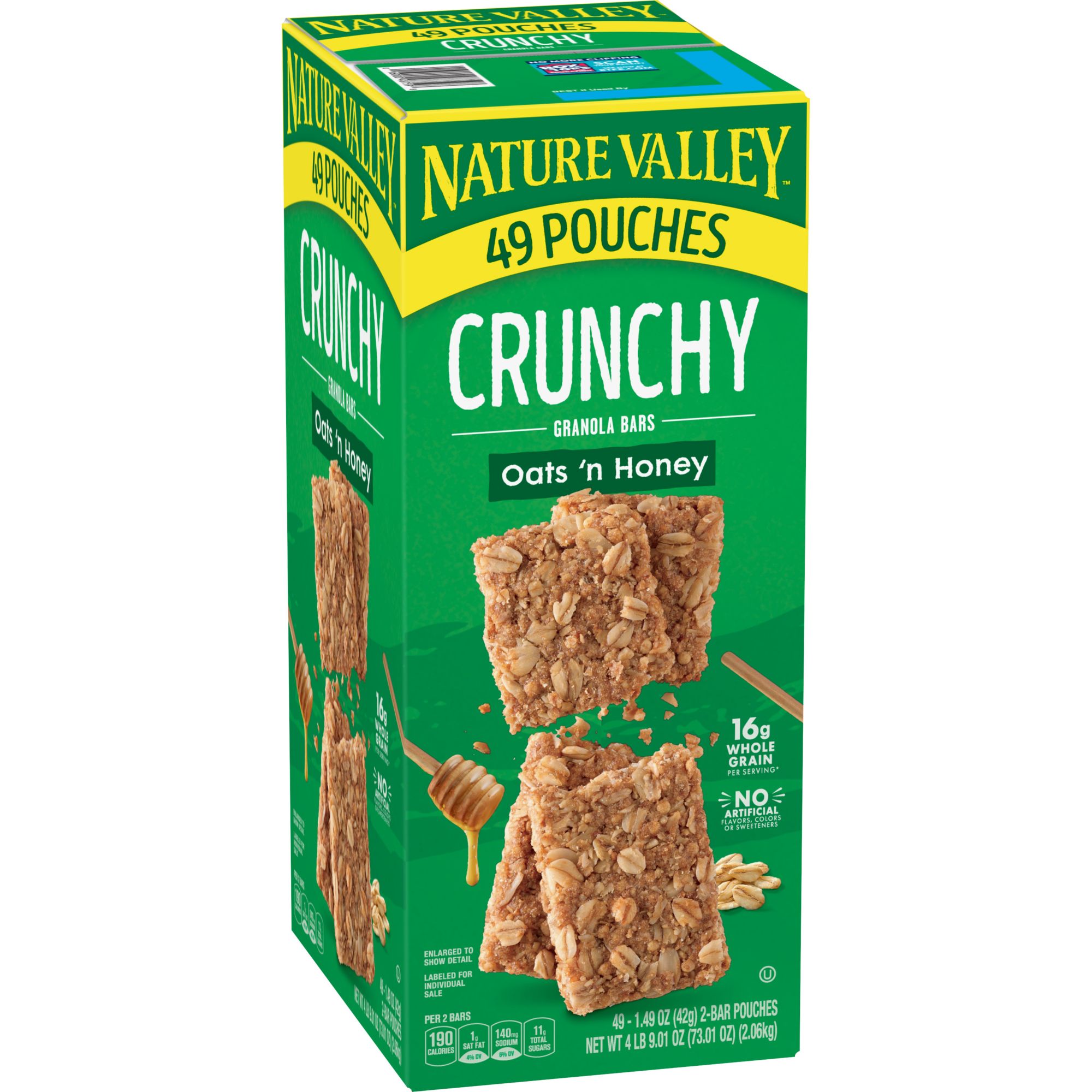 Nature Valley Oats 'n Honey Crunchy Granola Bars, 2 pk./49 ct.