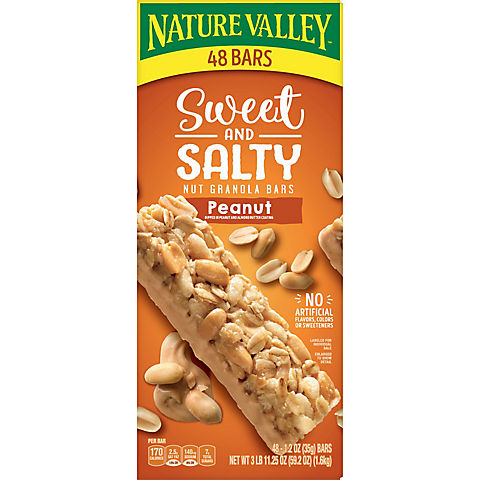 Nature Valley Sweet & Salty Peanut Granola Bars, 48 ct.
