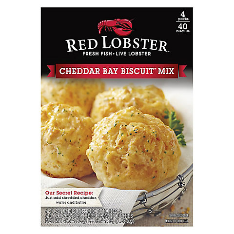 Red Lobster Cheddar Bay Biscuit Mix, 4pk, 45.44oz.