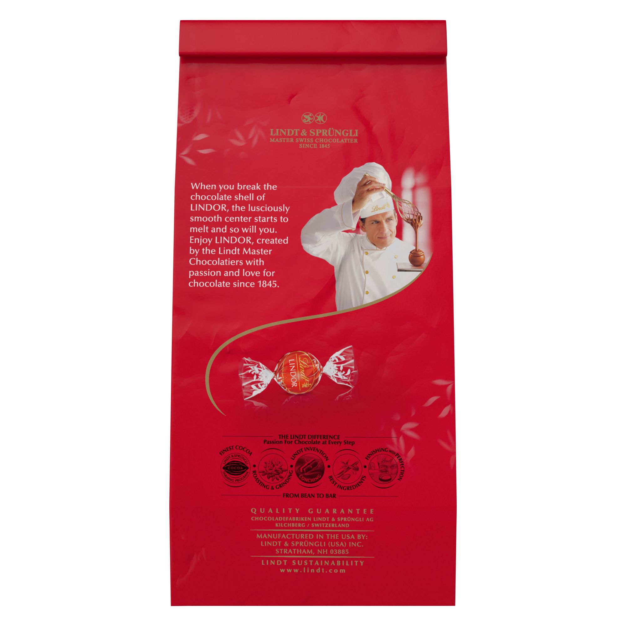 Lindt Lindor Milk Chocolate Truffles, 19 oz.