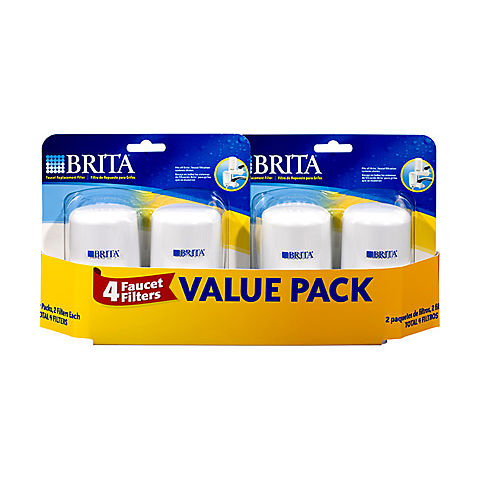 Brita Tap Replacement Filters, 4 pk.
