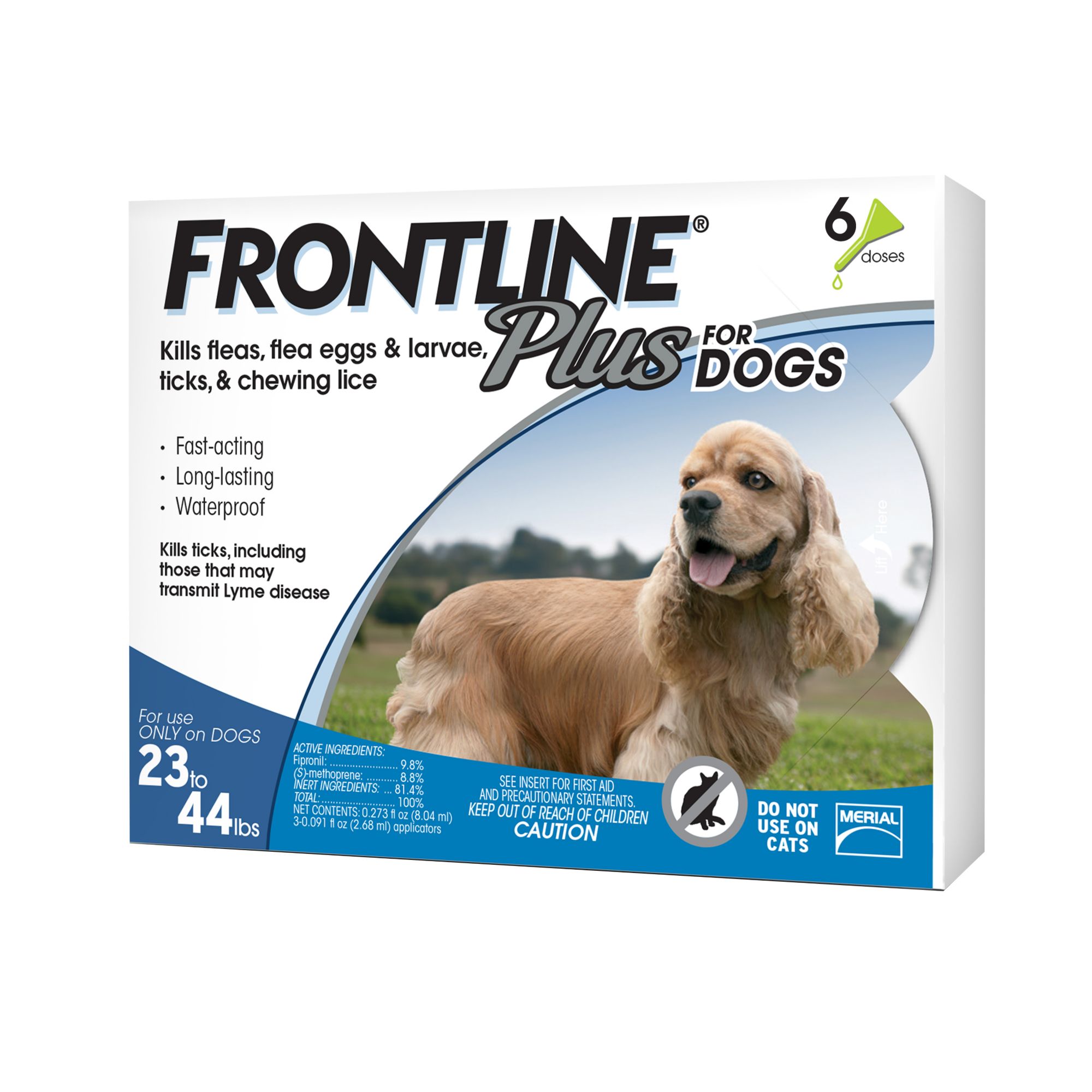 can i put frontline on my dogs butt