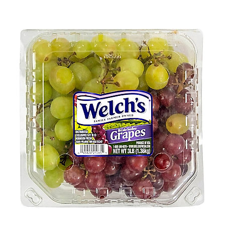 Welchs Bi-Color Grapes, 3 lbs.