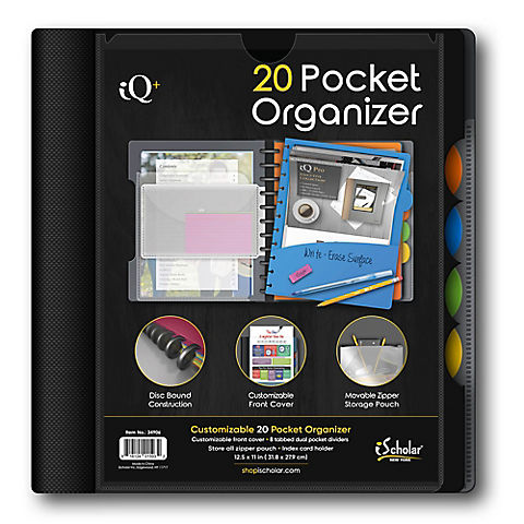 iScholar Pocket Organizers, 20 pk.