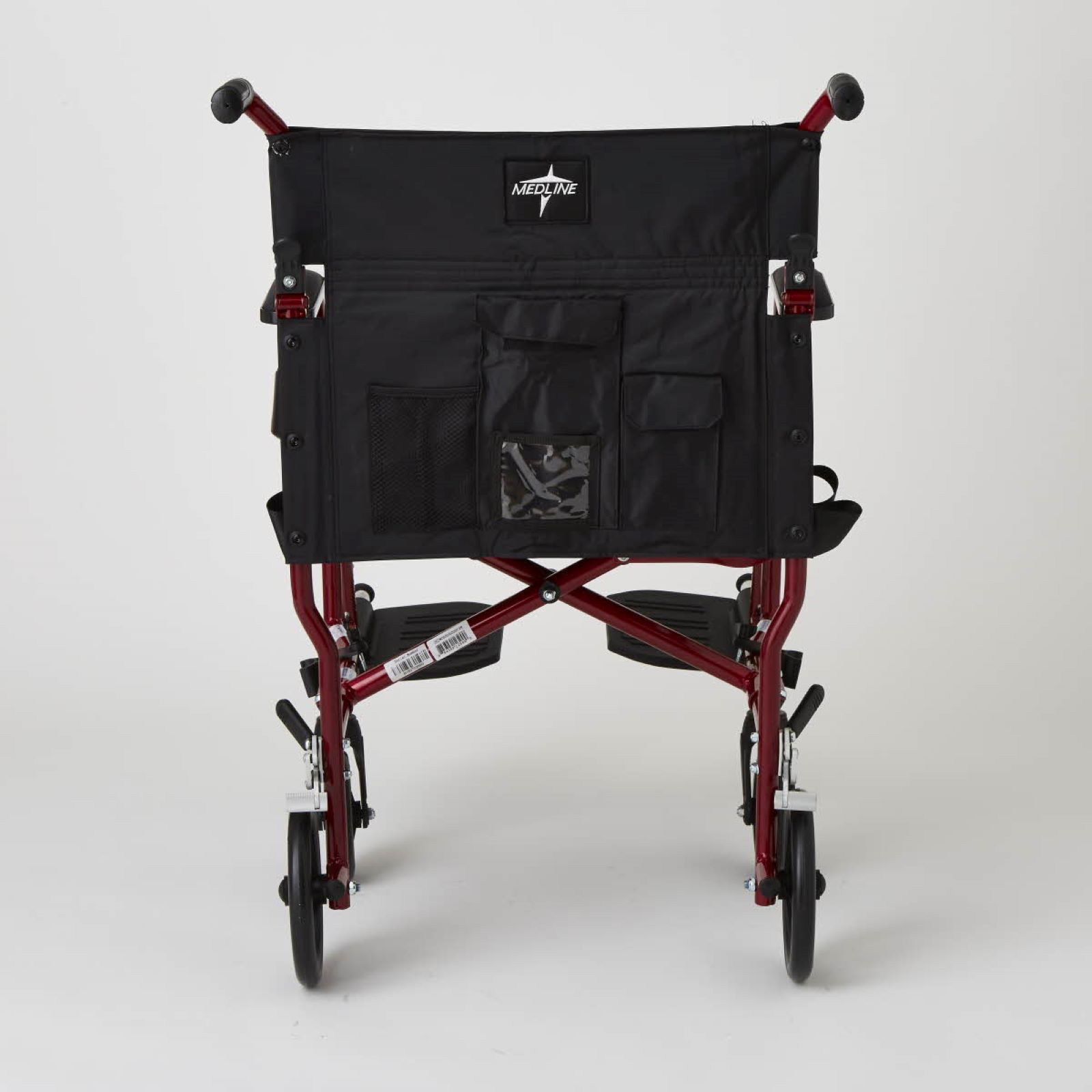 Medline Ultralight Transport Chairs Red