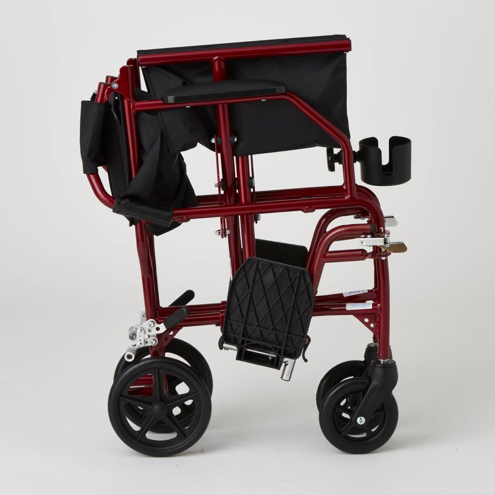 Medline Ultralight Transport Chairs Red