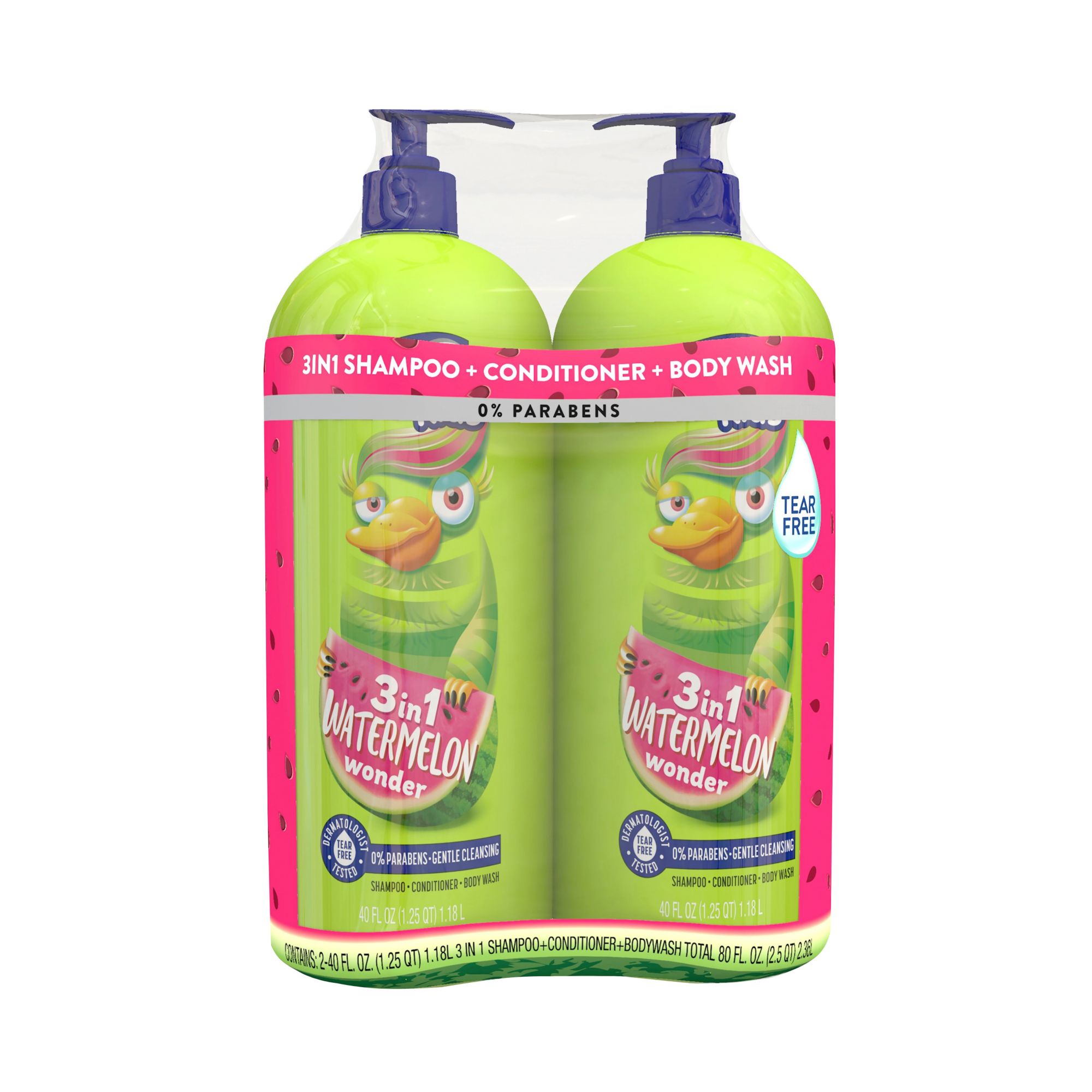 Suave Kids Apple 3-in-1 Shampoo + Conditioner + Bodywash - 40 Fl Oz : Target