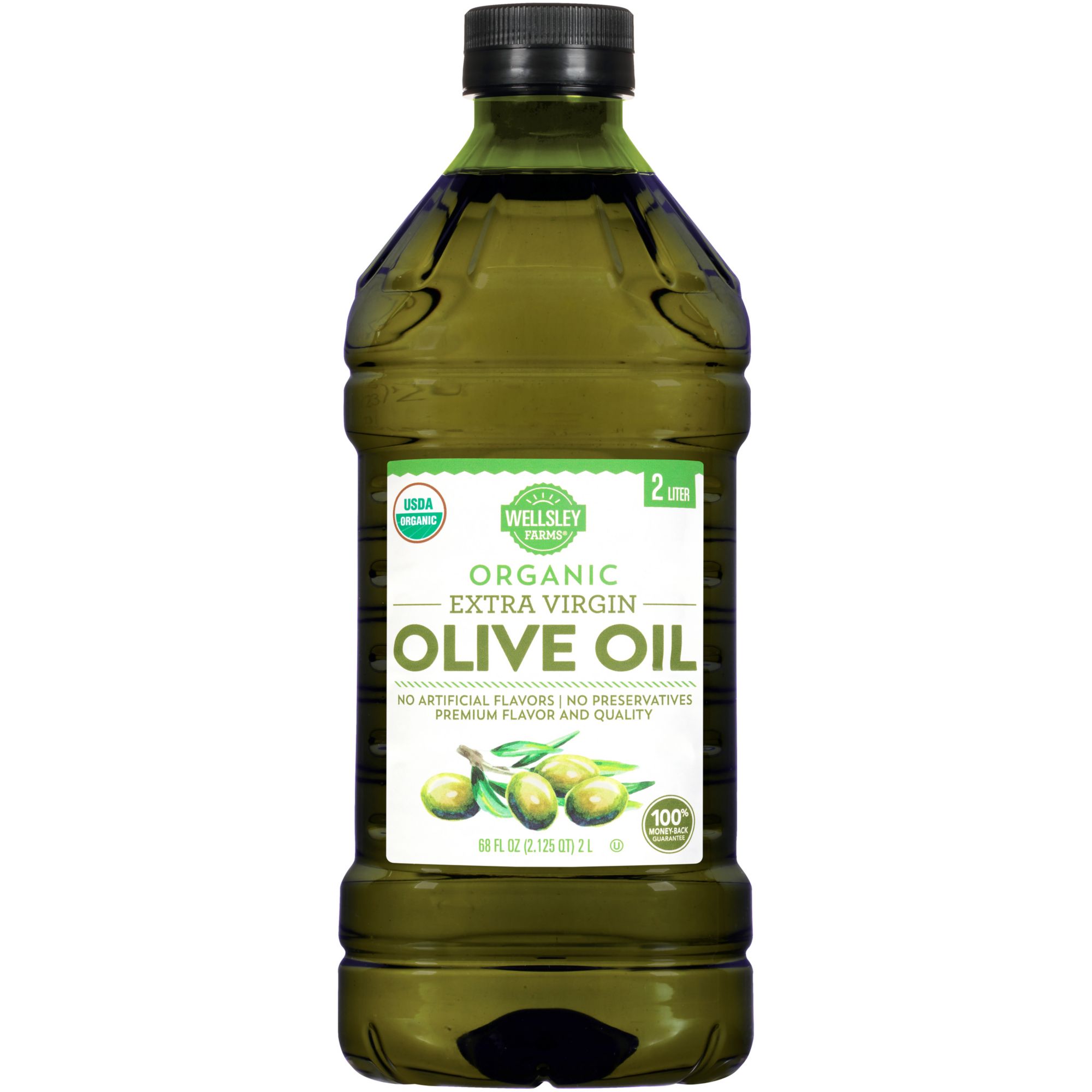 Wellsley Farms Organic Extra Virgin Olive Oil, 2L
