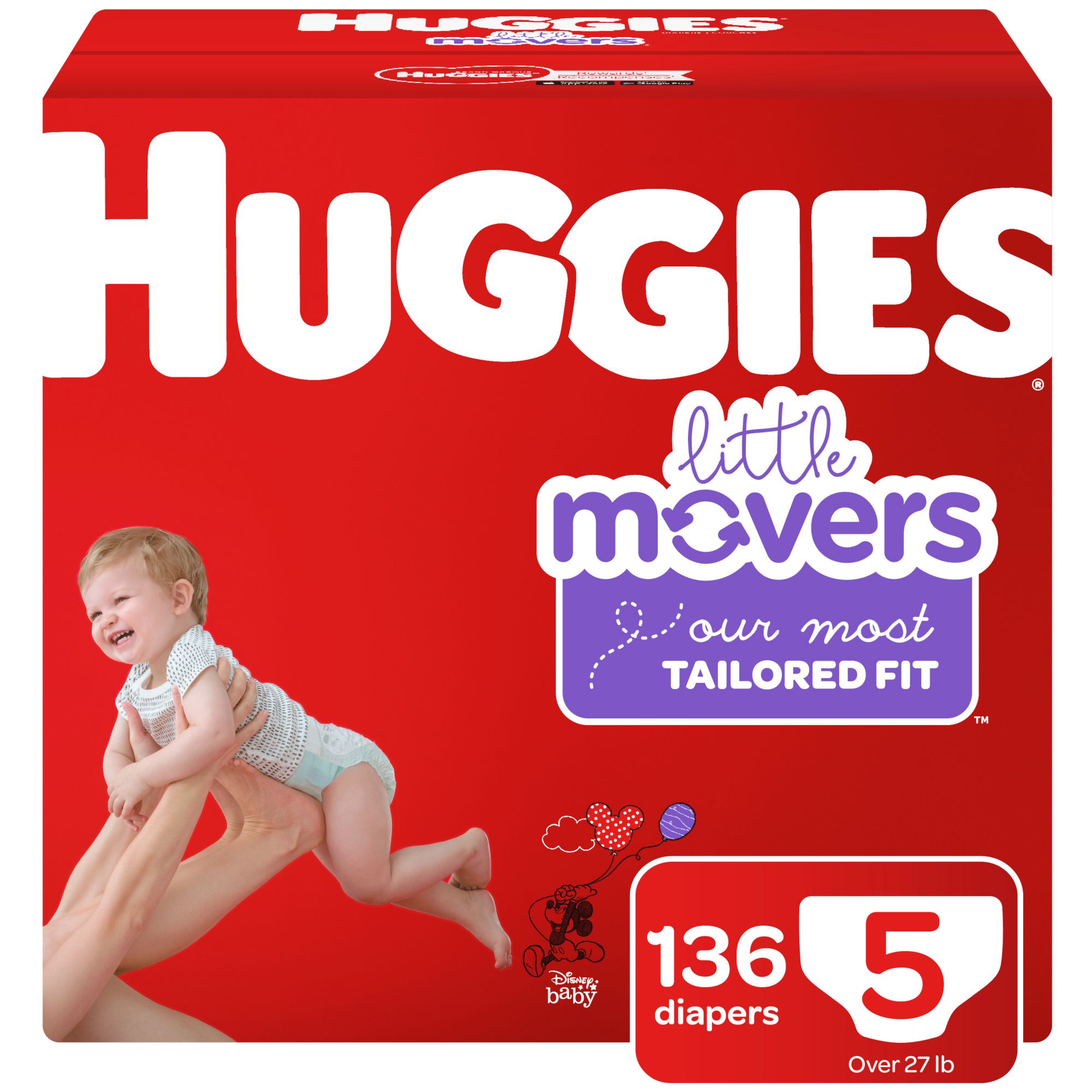 bjs diapers size 5