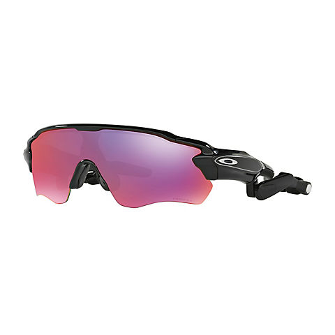 Oakley Radar Pace Voice-Activated Headphone Sunglasses with Polished Black Frames and Prizm Road Lenses