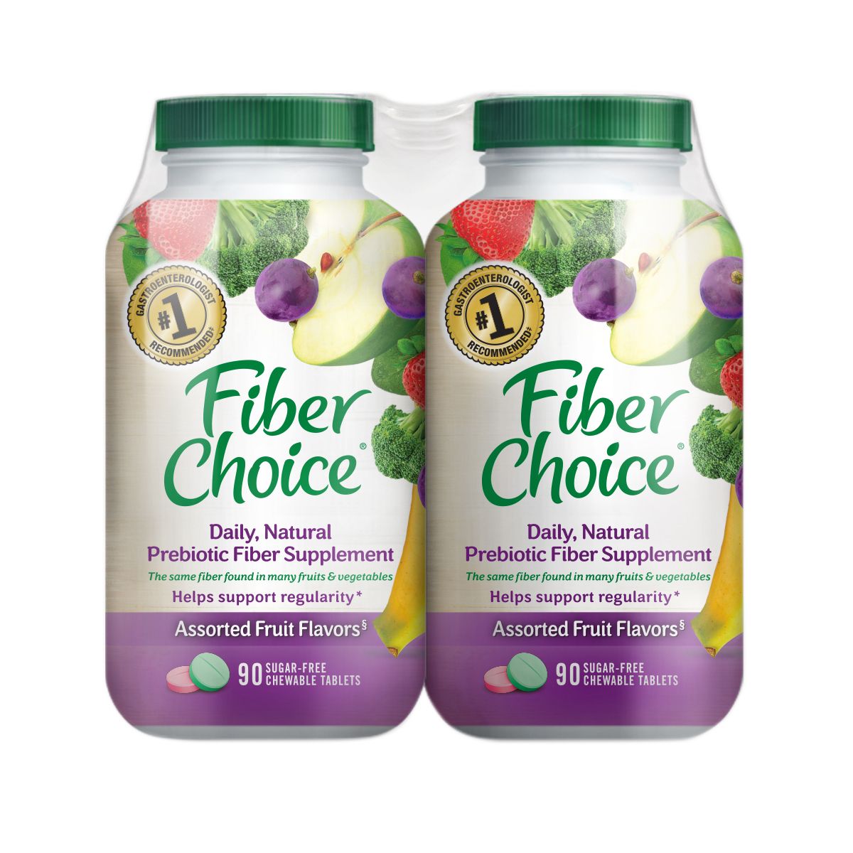 Fiber Choice Natural Prebiotic Fiber Supplement 2 Pk Bjs Wholesale Club
