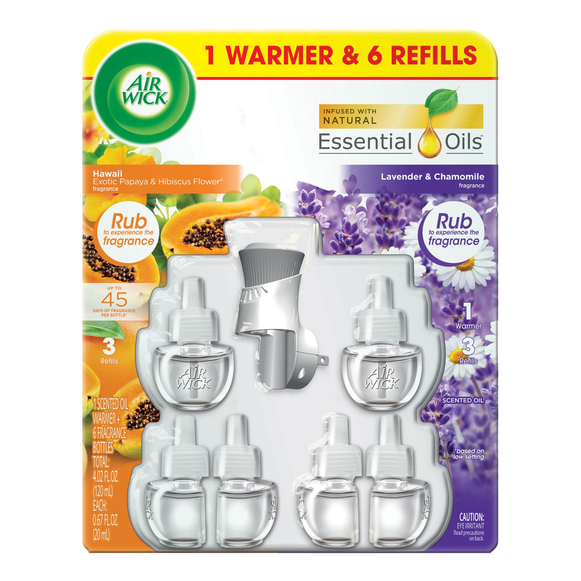 Air Wick 0.67-fl oz Hawaii Refill Air Freshener (5-Pack) in the