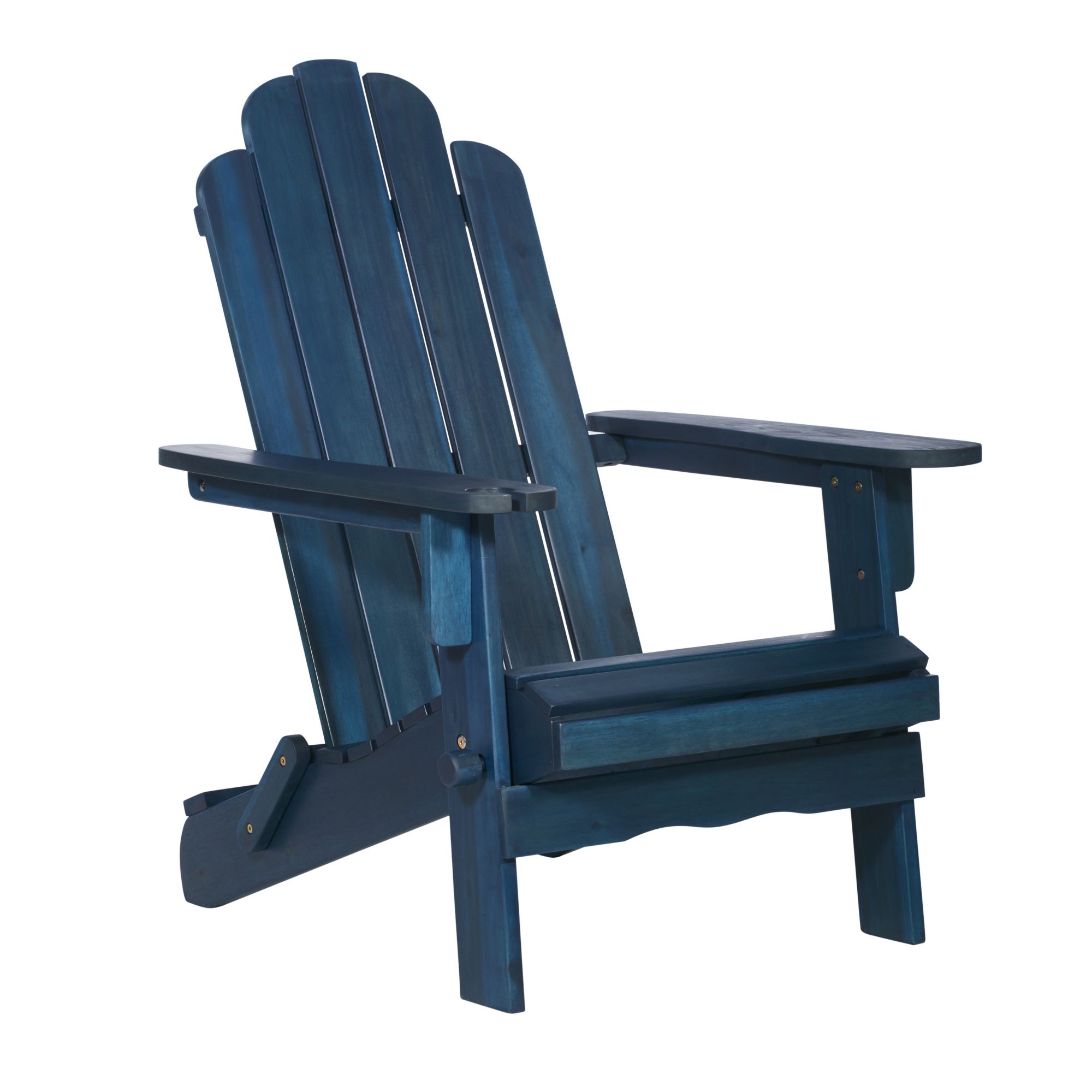 W. Trends Folding Acacia Wood Adirondack Chair BJ s Wholesale Club