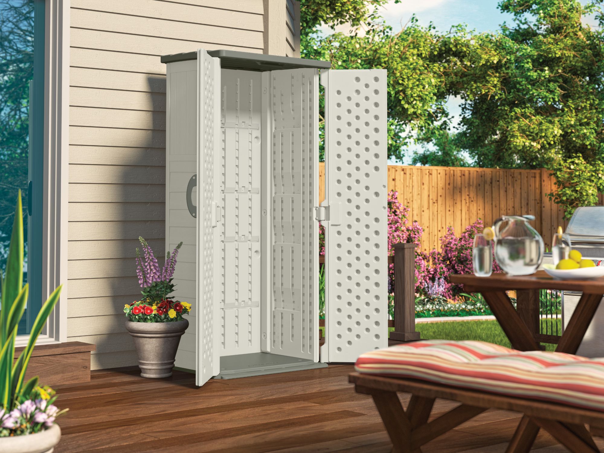 suncast vertical shed
