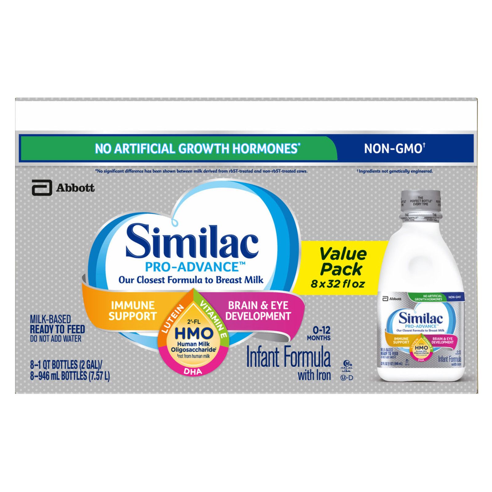 storing similac ready to feed formula