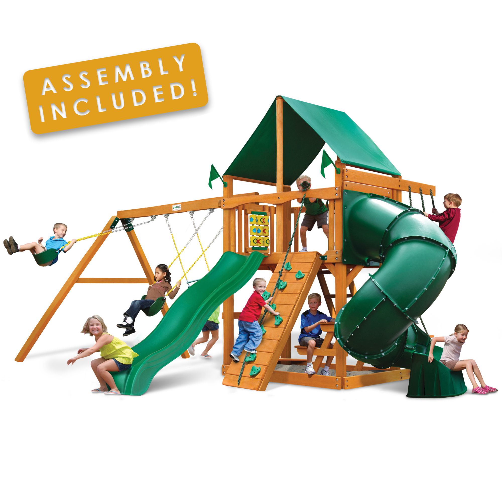 playsets with installation included