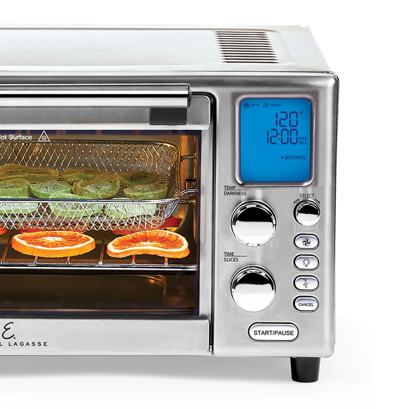 Emeril Lagasse Power Grill 360 Plus, 6-in-1 Electric Indoor Grill and Air Fryer Toaster Oven with Smokeless Technology, XL