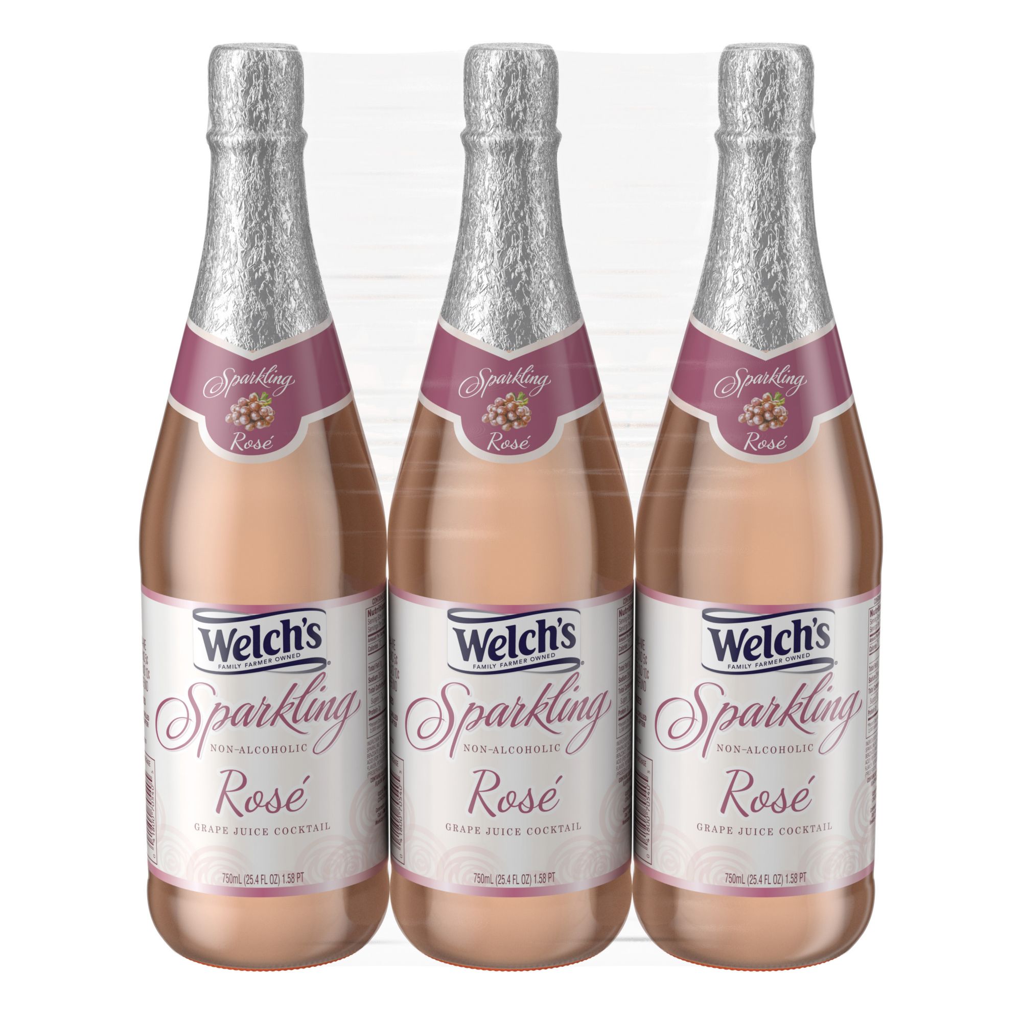 Rose Garden Champagne Glass 4-pack