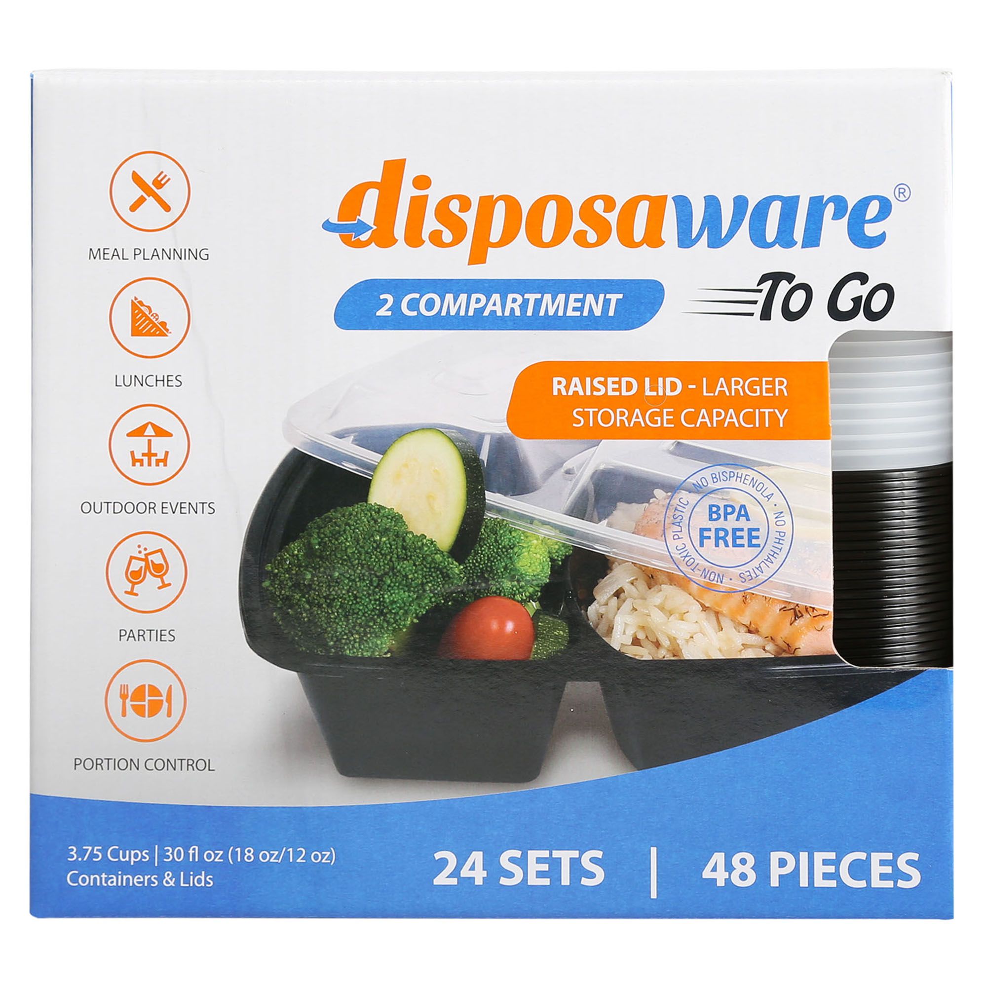 Convenience and Practicality: Disposable Microwavable Meal Prep