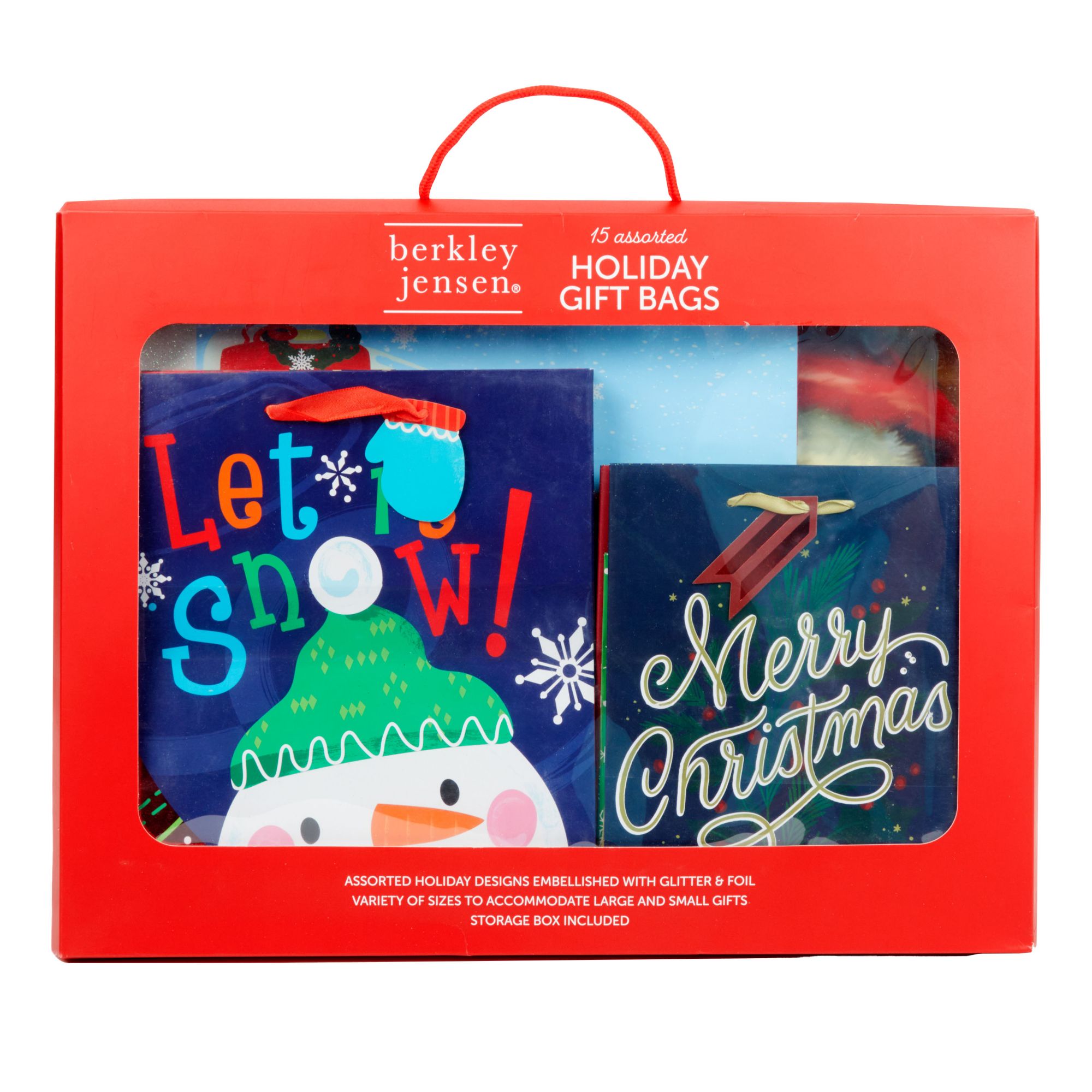 Holiday Tissue Paper Assortment Set (7 Colors) Classic Christmas Design,  150 Sheets - JOYIN