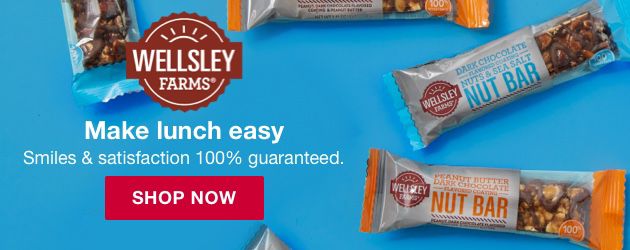Wellsley Farms. Make lunch easy. Smiles and satisfaction 100% guaranteed. Click to shop now.