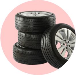 A 4 set of tires