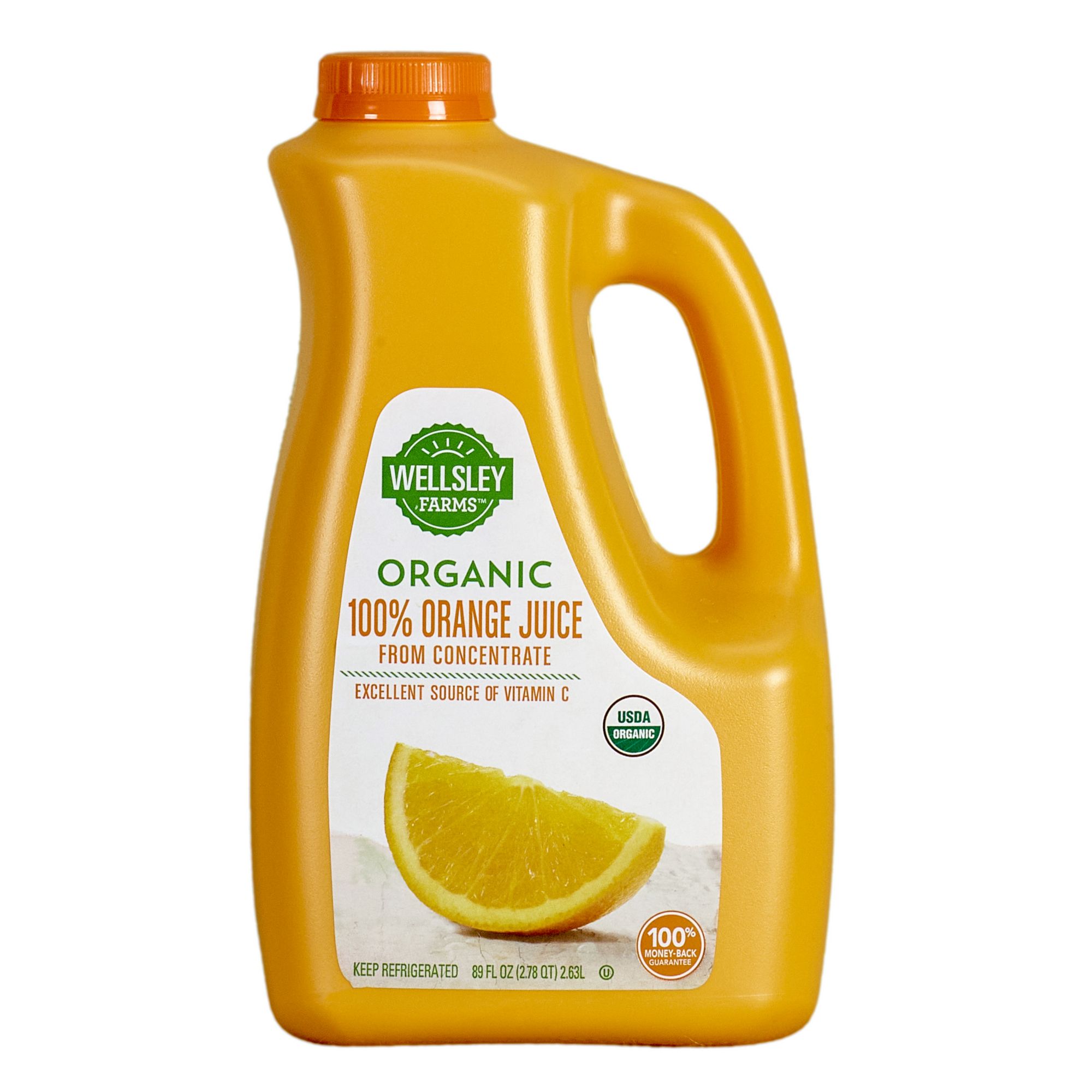 Wellsley Farms Organic Orange Juice Fl Oz Bjs Wholesale Club