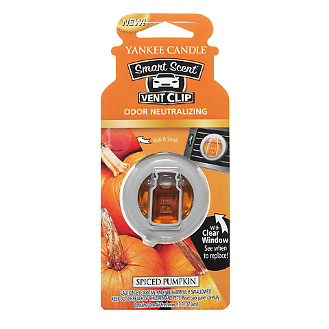 Yankee Candle Scent Vent Clip - Spiced Pumpkin