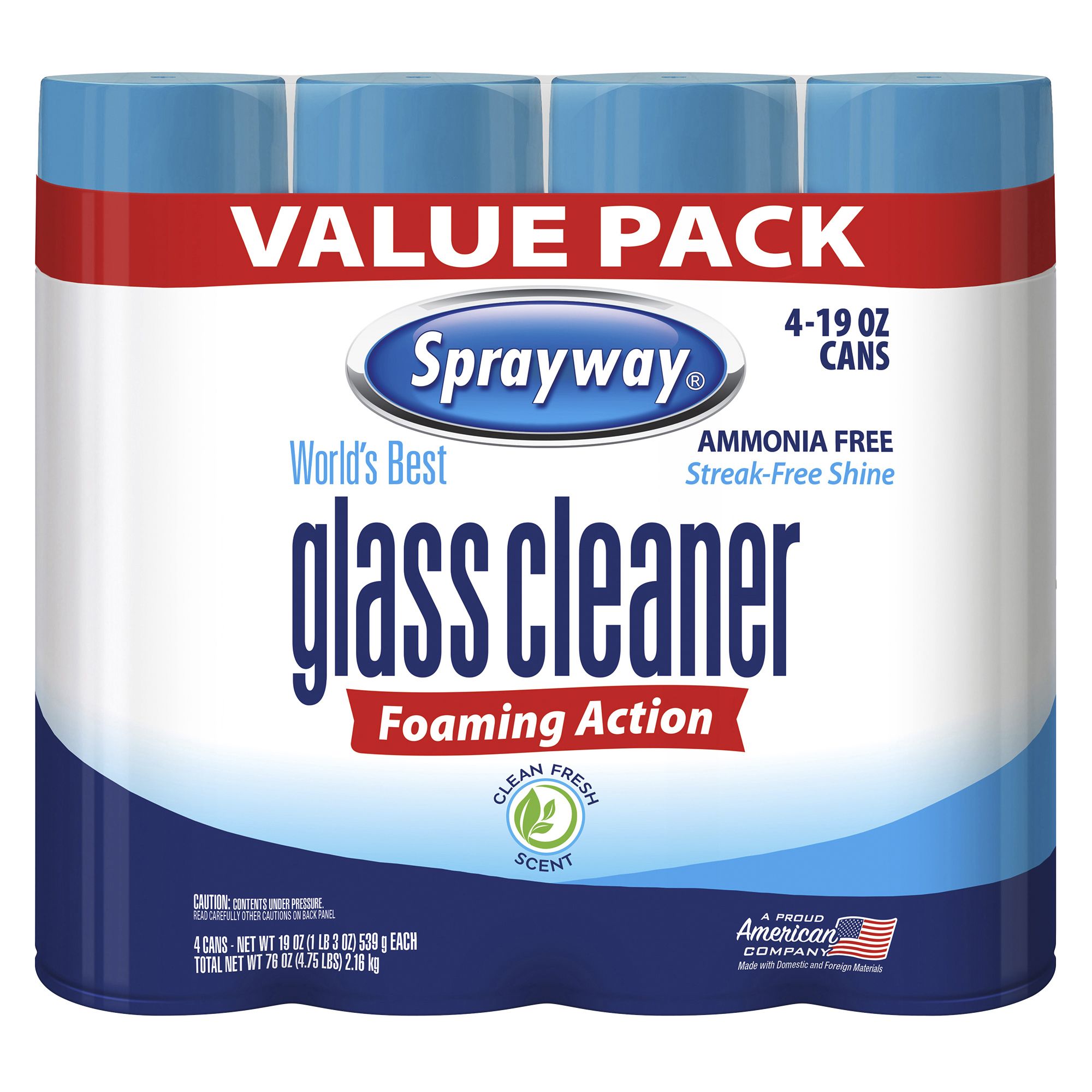 Sprayway Glass Cleaner 4 pk./ 19 oz.